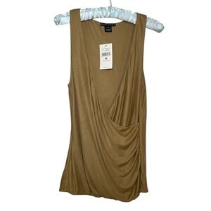 Ralph Lauren Black Label wrap top sz M